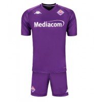 Fiorentina Fußballbekleidung Heimtrikot Kinder 2024-25 Kurzarm (+ kurze hosen)